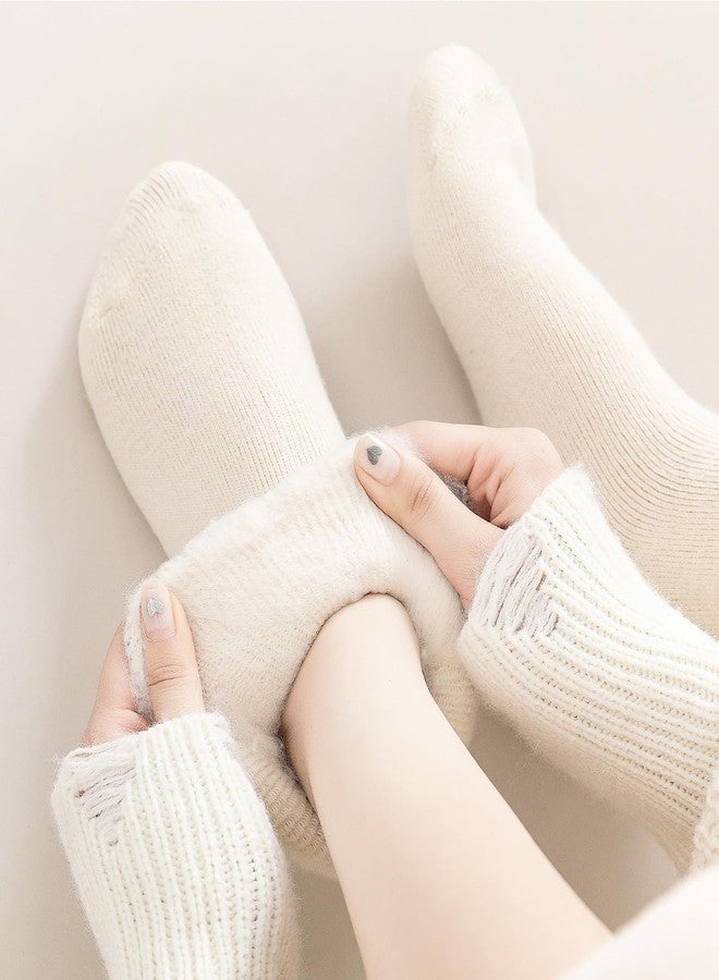 KANAV Boot Socks for Women - Warm Winter Thick Thermal Cute Cozy Comfy Slouch Soft Chunky Crew - Image 4
